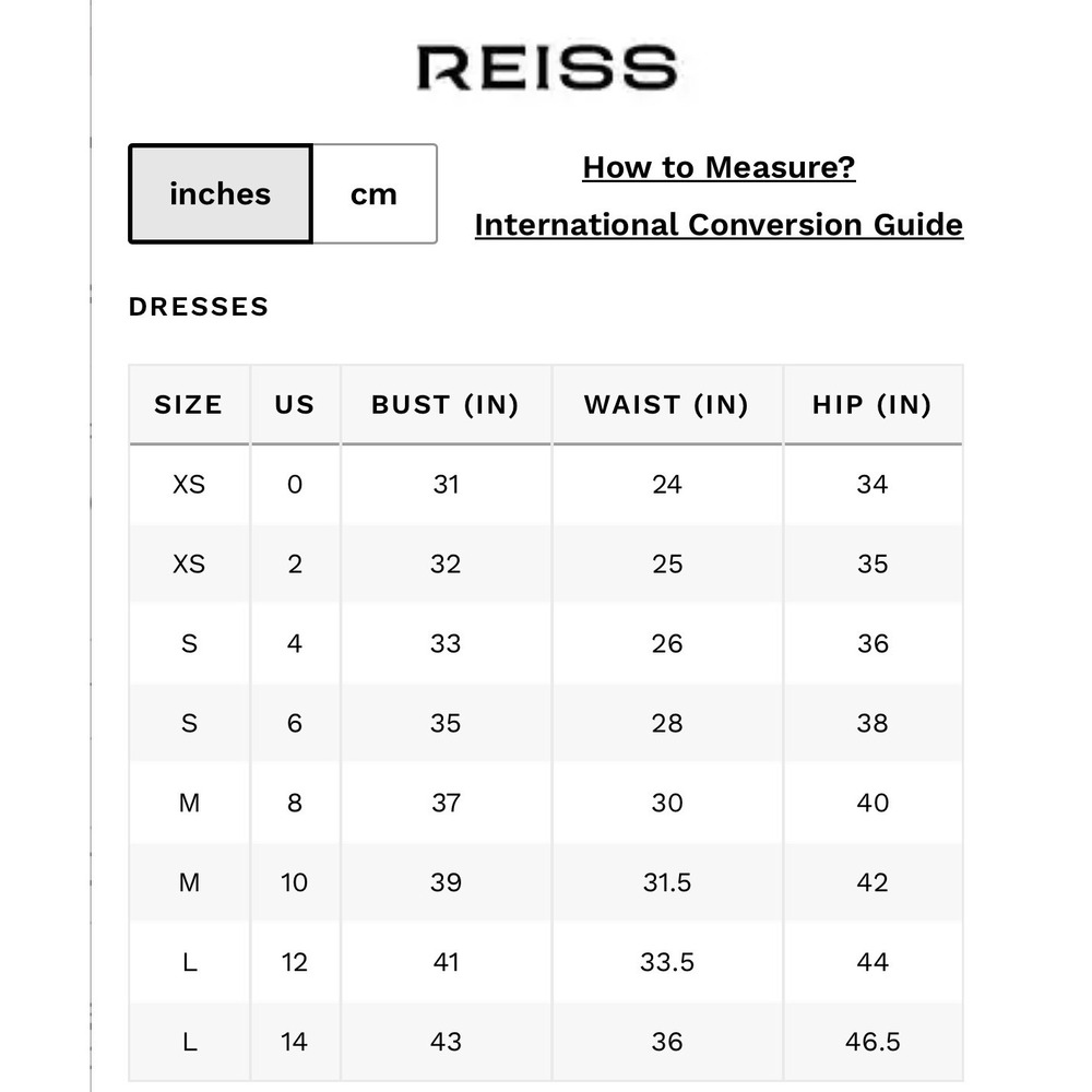 Reiss Phoenix Knit Woven Midi Dress Ivory Broderie Anglaise Cutwork Hem NWT Sz 2 - Picture 9 of 9